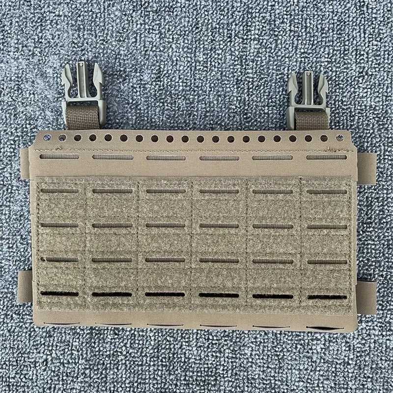 Tactical SS MK5 Chest Rig Panel Pouch Laser Cutting Molle Expansion Conversion Plate Pouch Chest Hanging Plate Carrier Bag MC