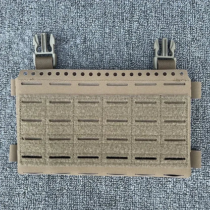Tactical SS MK5 Chest Rig Panel Pouch Laser Cutting Molle Expansion Conversion Plate Pouch Chest Hanging Plate Carrier Bag MC