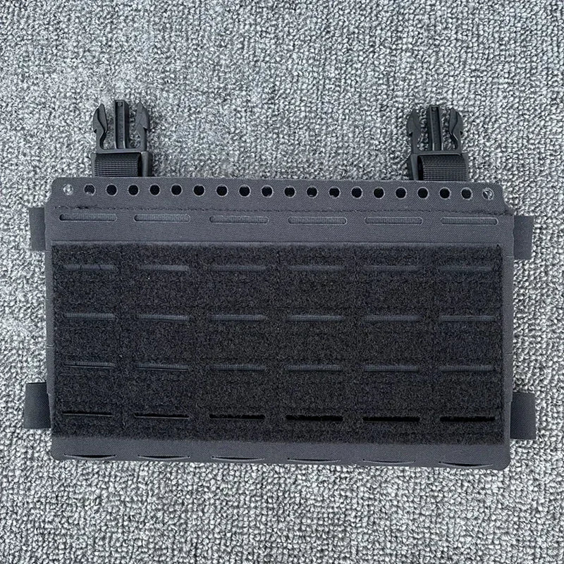 Tactical SS MK5 Chest Rig Panel Pouch Laser Cutting Molle Expansion Conversion Plate Pouch Chest Hanging Plate Carrier Bag MC