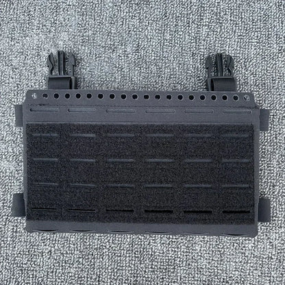 Tactical SS MK5 Chest Rig Panel Pouch Laser Cutting Molle Expansion Conversion Plate Pouch Chest Hanging Plate Carrier Bag MC